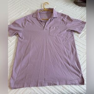 George Men's Polo Shirt in Light Purple